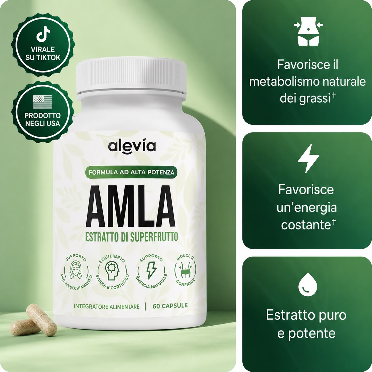 Capsule di Superfrutto di Amla